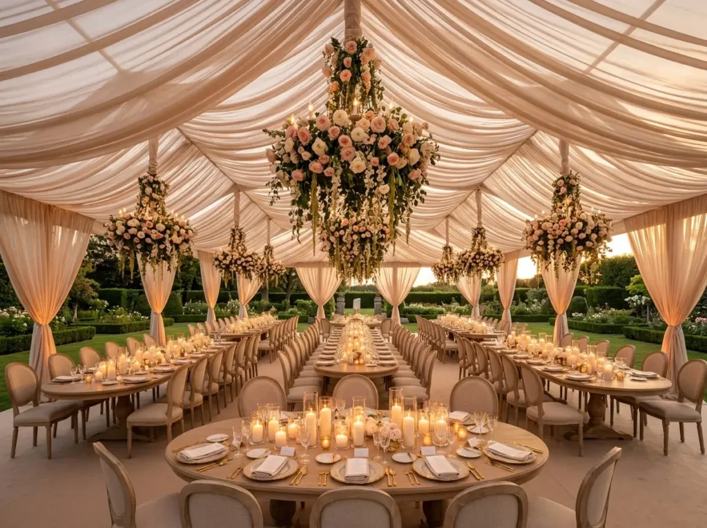 Champagne Pavilion Romance