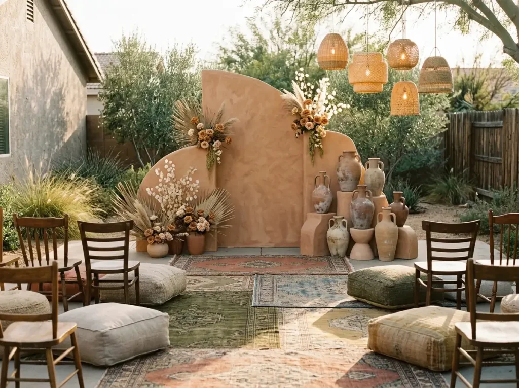 Desert Sunrise Lounge Ceremony