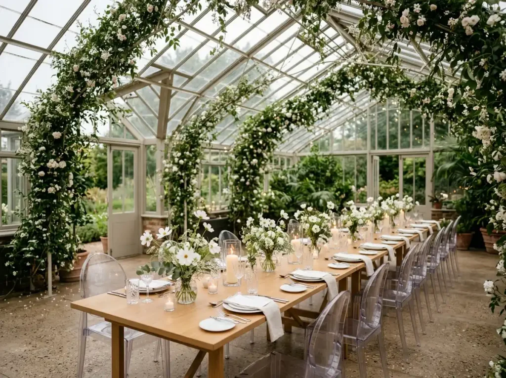 Greenhouse reception natural lig…