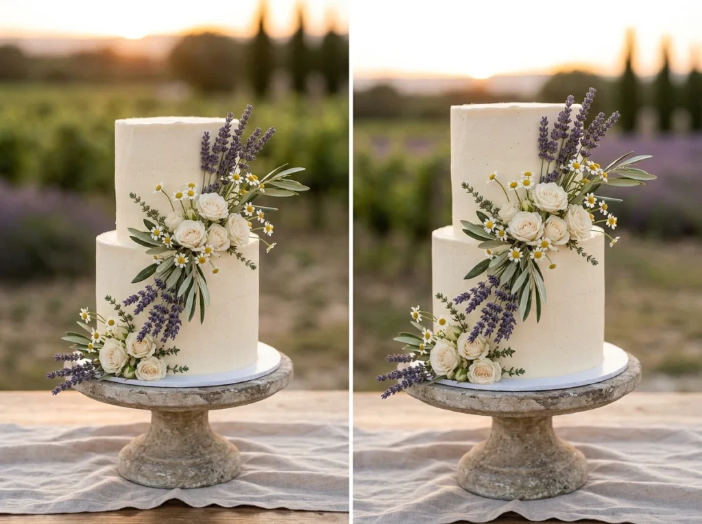 Lavender Provence Cake wedding