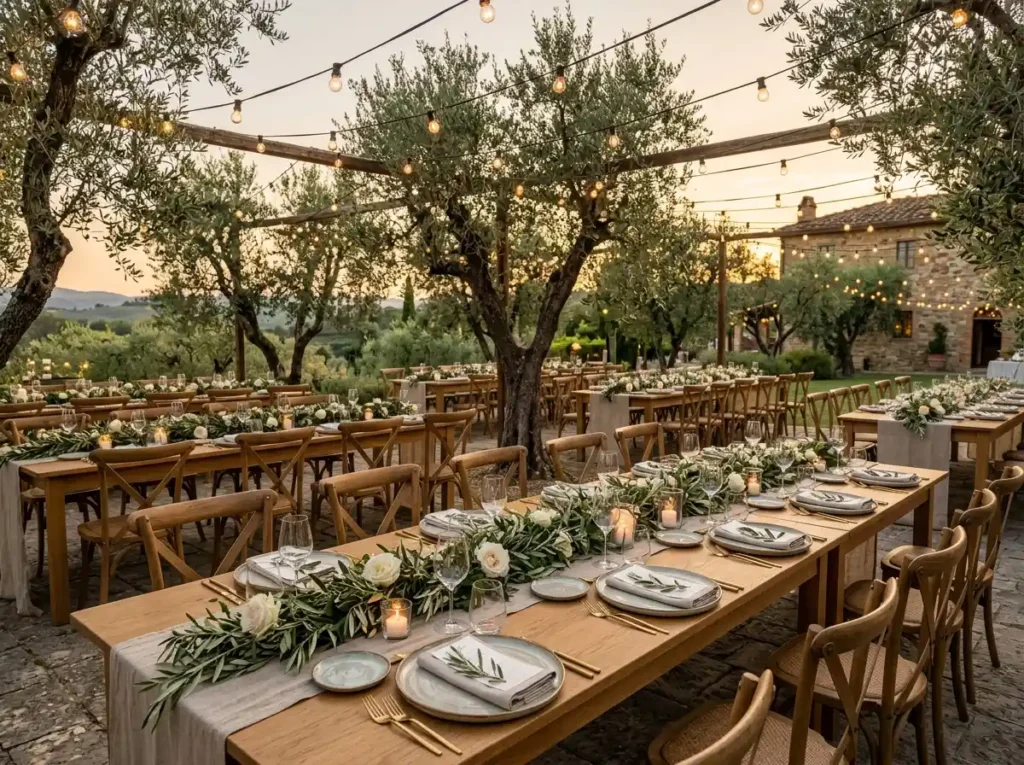 Olive Grove Wedding Reception