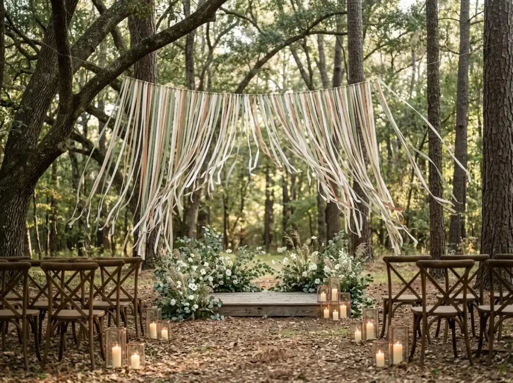 Ribbon grove ceremony platform t…