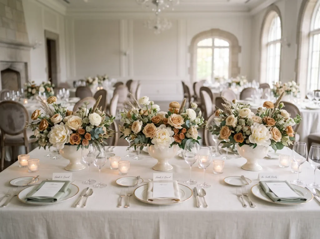 25 Wedding Table Flowers That Look Wildly Expensive on a Budget