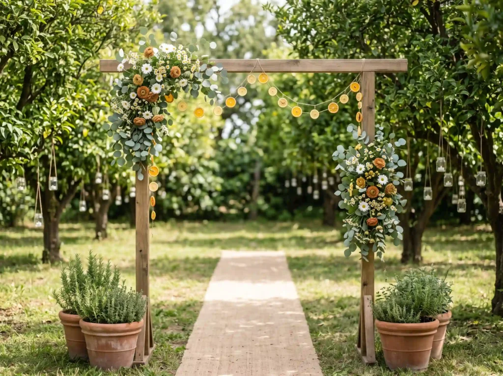 Citrus Garden Welcome Arch Inspiration Inspired Citrus garden welcome arch K