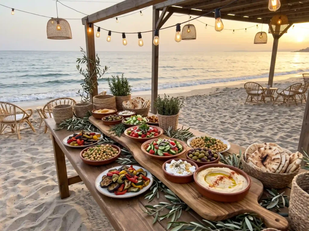 Mediterranean Mezze Shore Feast Inspiration Insp Mediterranean mezze shore feast …