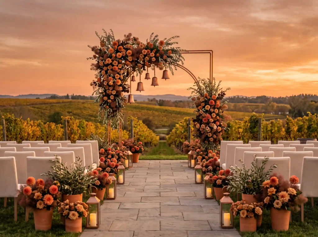 19 Fall Outdoor Wedding Ideas Perfect for a November Ceremony