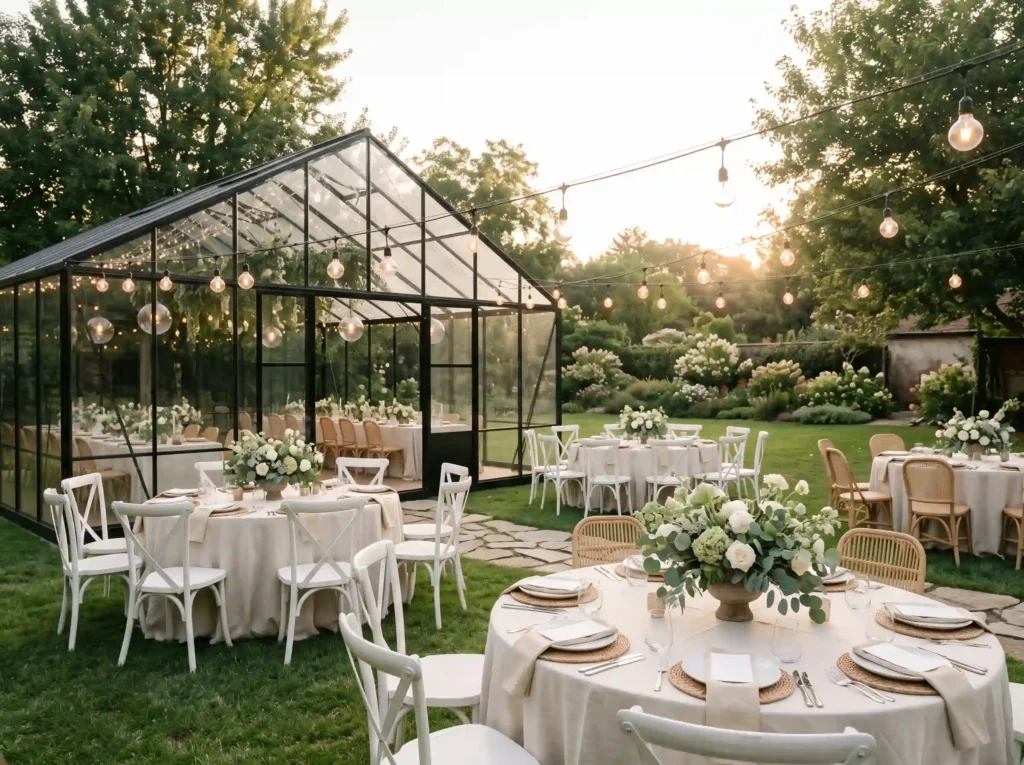 Glasshouse Garden Lounge Inspiration A refined r Glasshouse garden lounge recepti… K