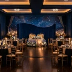 13 Blue Winter Wedding Theme Ideas for 50 Guests