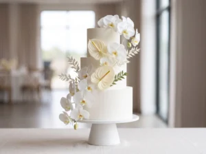 21 Small Wedding Cakes With Flowers That Feel Magical All Day