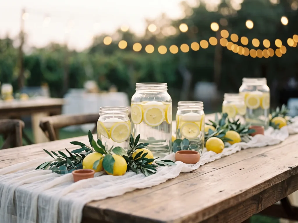 Citrus Grove Candle Jars Inspiration A bright Me Citrus grove candle jars centerp…