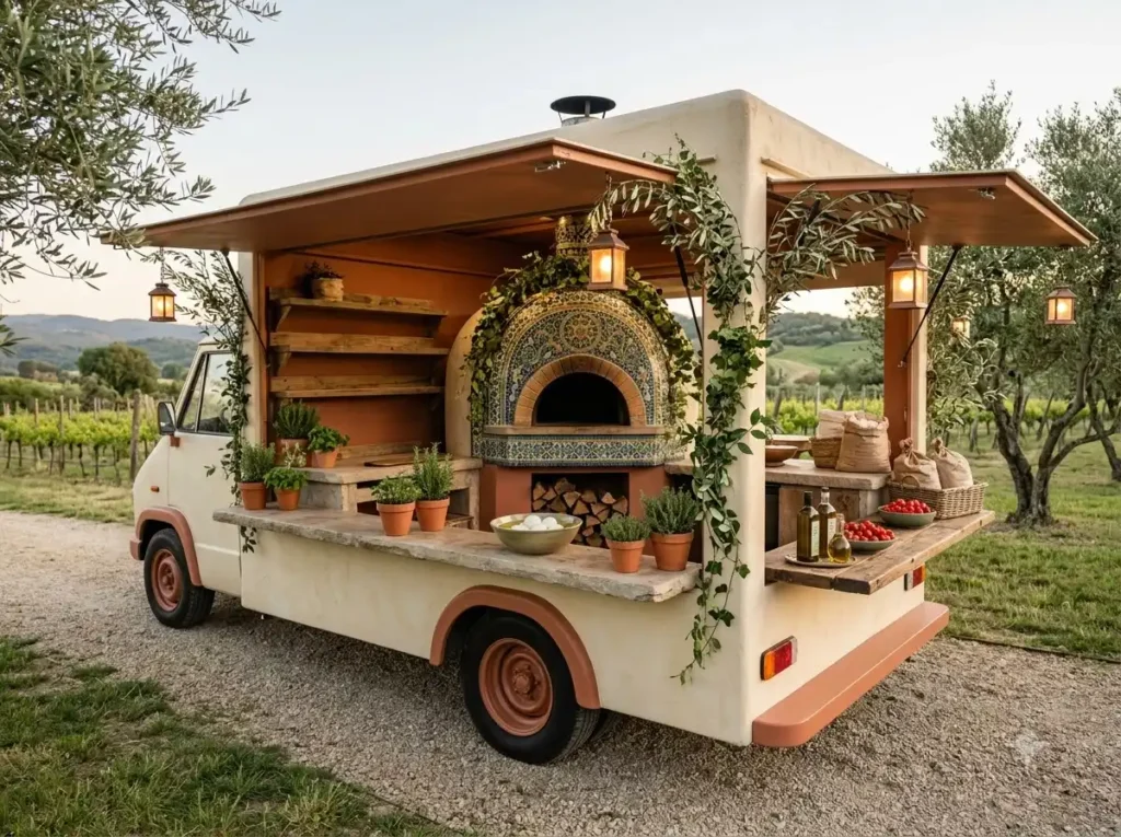 Mediterranean Wood Fired Pizza Truck Inspiration Mediterranean Wood Fired Pizza T…