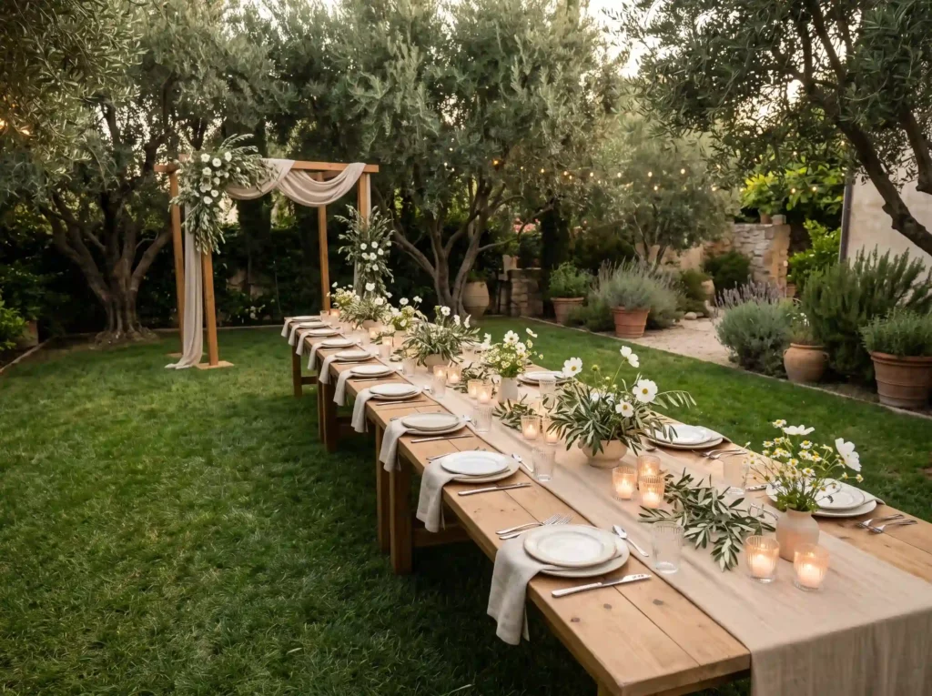 Olive Grove Family Table Inspiration A Mediterra Olive grove family table K