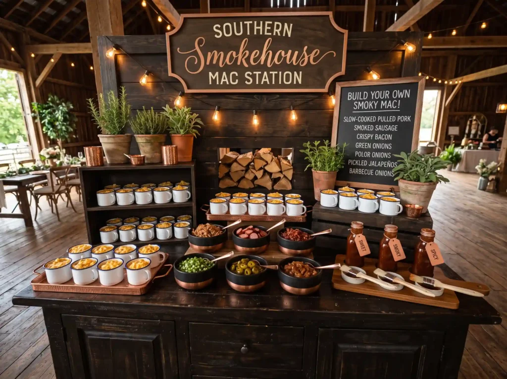 Southern Smokehouse Mac Station Inspiration A So Southern smokehouse mac and chee…