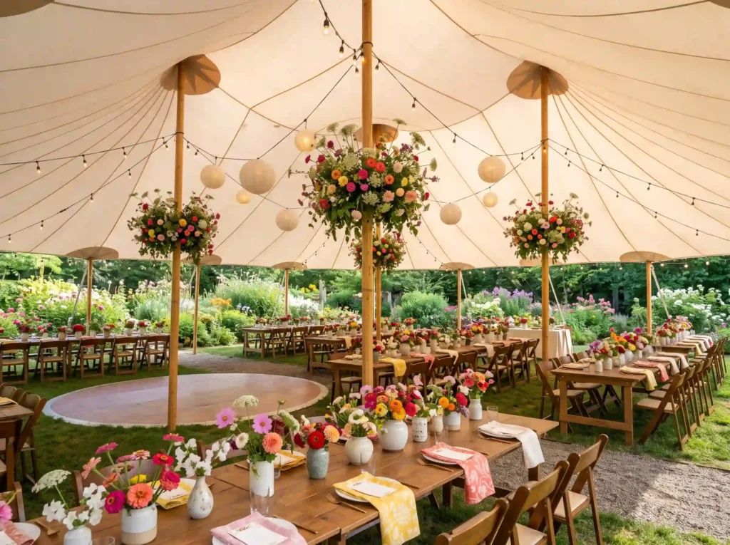 Wildflower Festival Pavilion Inspiration A joyfu Wildflower festival pavilion design K