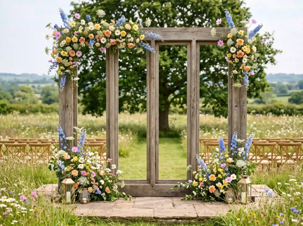 27 Breathtaking Outdoor Wedding Ceremony Backdrop Ideas