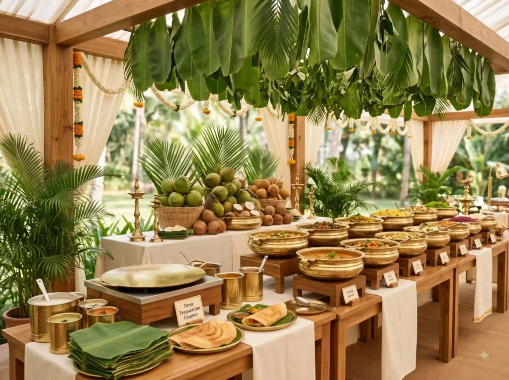 South Indian Banana Leaf Pavilion Inspiration A South Indian Banana Leaf Pavilion