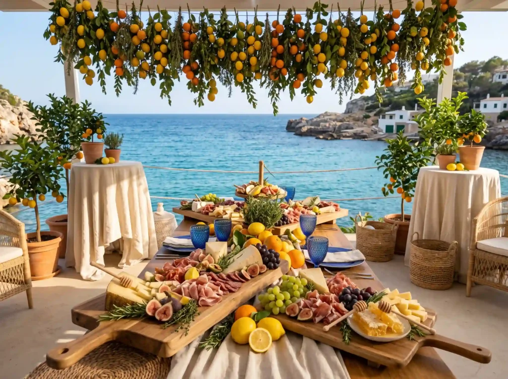 Citrus Spritz Charcuterie Lounge Inspiration Ita Charcuterie display with citrus …