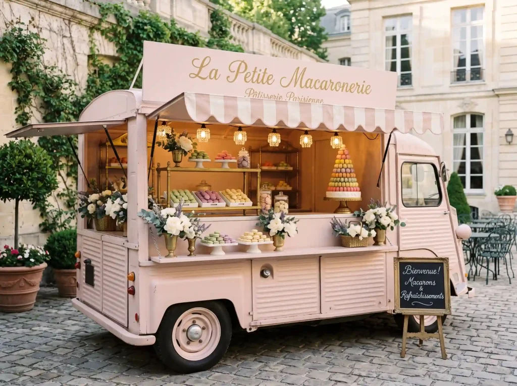 French Macaron Boutique Truck Inspiration Parisi French macaron boutique truck K
