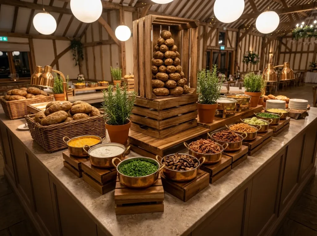 Loaded Baked Potato Atelier Inspiration The humb Baked potato food station