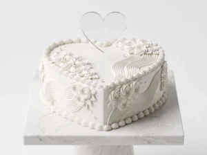 17 Heart-Shaped Wedding Cakes That Are Surprisingly Easy to Find