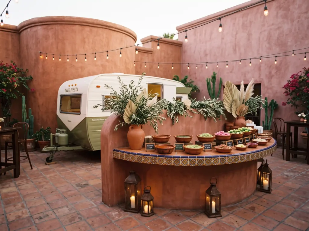 Terracotta Courtyard Taco Fiesta Inspiration Des Terracotta courtyard taco fiesta… K