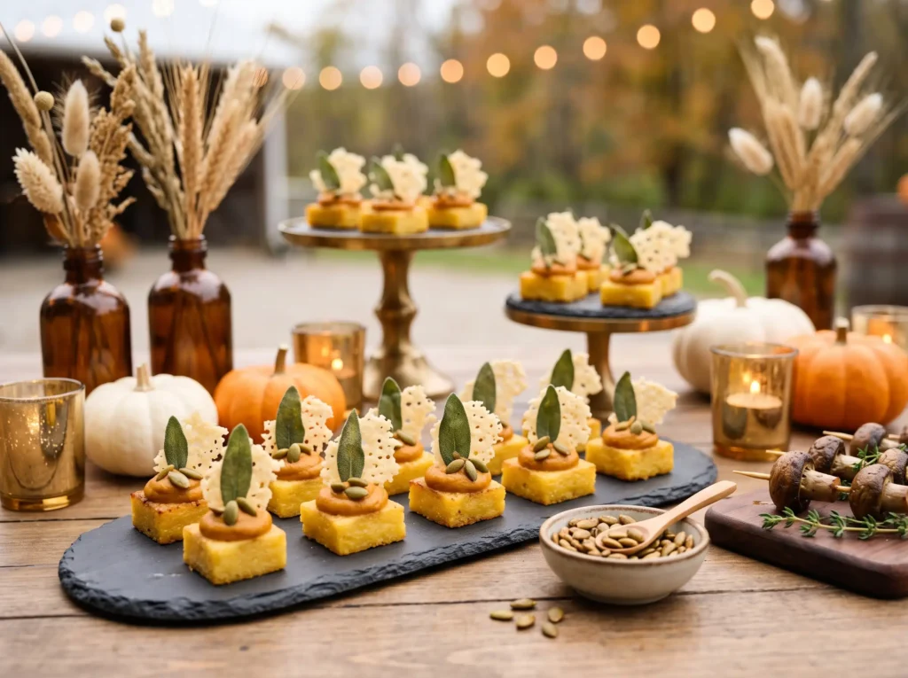 Crispy Polenta Pumpkin Bites Inspiration Creamy Crispy polenta pumpkin bites dis…