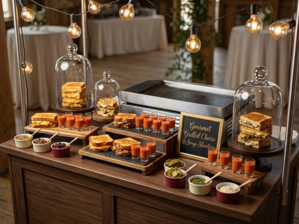 Gourmet Grilled Cheese Counter Inspiration Child Gourmet grilled cheese station s…