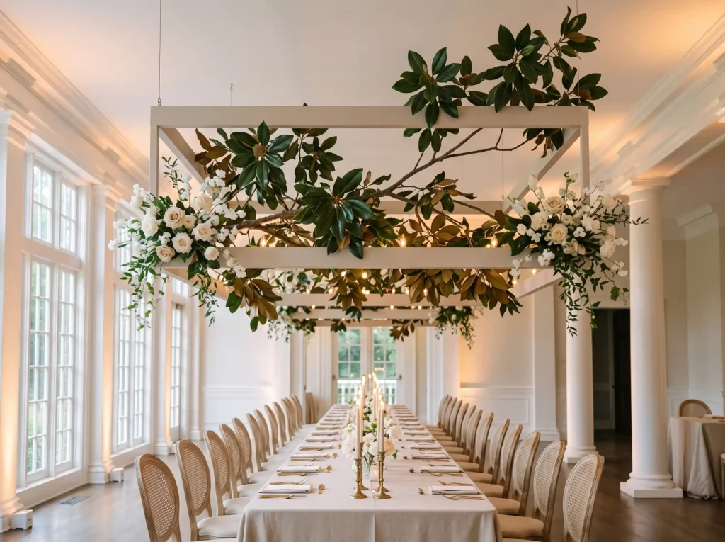 Magnolia Branch Ceiling Inspiration Rather than Magnolia branch ceiling design K