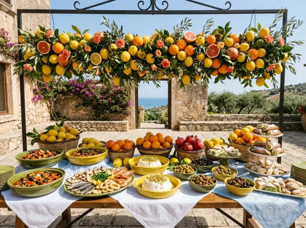 Sicilian Citrus Celebration Inspiration Celebrat Sicilian Citrus Celebration buffet