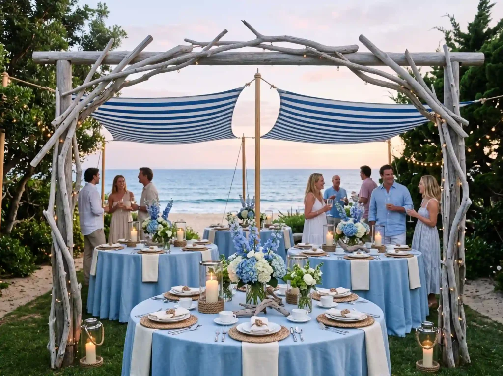 Coastal Lawn Supper Inspiration Breezy seaside e Coastal lawn supper design K