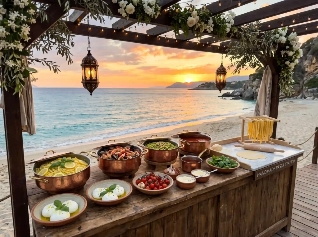 Coastal Mediterranean Pasta Bar Inspiration Fre Coastal Mediterranean pasta bar …