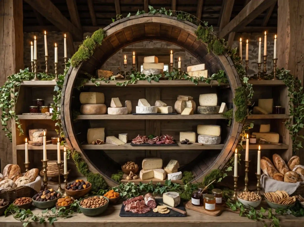 Woodland Cheese Cellar Display Inspiration Insp Woodland cheese cellar display K
