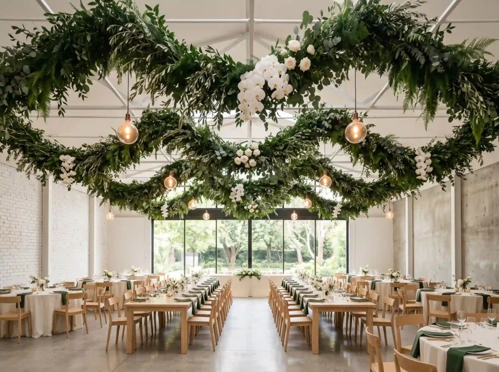 Greenery Wave Ceiling Inspiration The reference Greenery wave ceiling design K