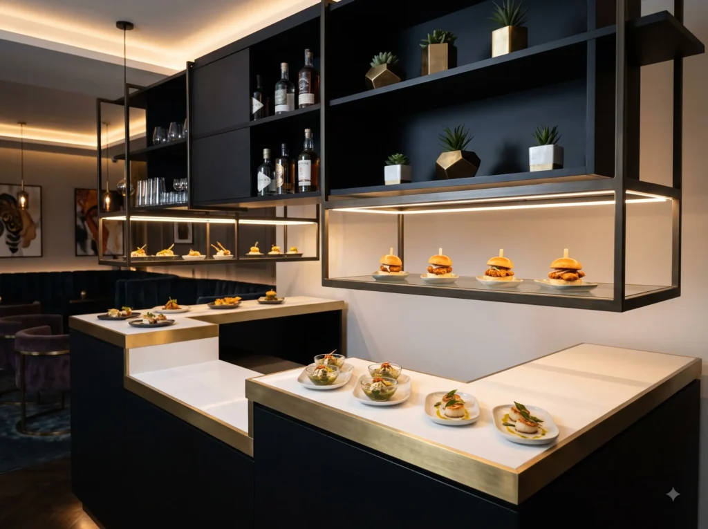 Modern Fusion Tapas Bar Inspiration Contemporar Modern Indian tapas bar K