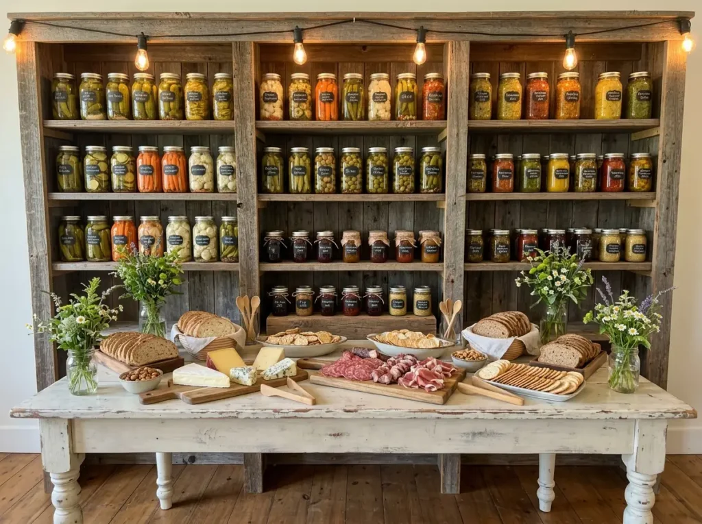 Pickle Preserves Pantry Inspiration A charming Pickles and preserves pantry sta…