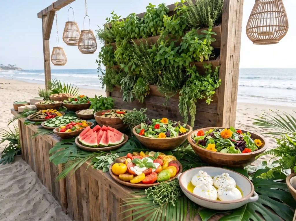 Chilled Garden Harvest Buffet Inspiration Fresh Buffet featuring fresh seasonal …