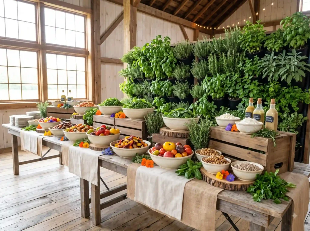 Rustic Farmhouse Salad Market Inspiration Fresh Rustic farmhouse salad market di…
