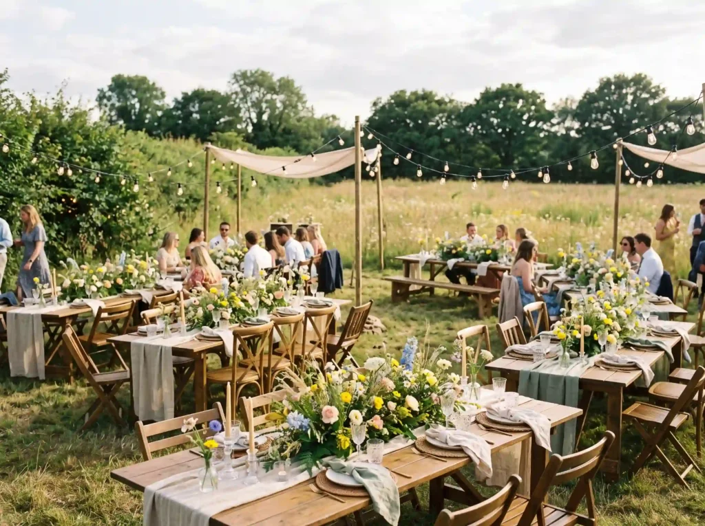 Wildflower Meadow Gathering Inspiration Relaxed Wildflower meadow gathering insp… K