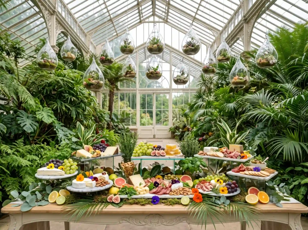 Botanical Conservatory Feast Inspiration Inspir Botanical conservatory wedding g… K