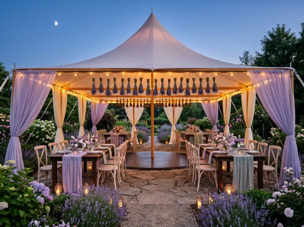 Lavender Moon Pavilion Inspiration A dreamy sum Lavender moon pavilion wedding s…