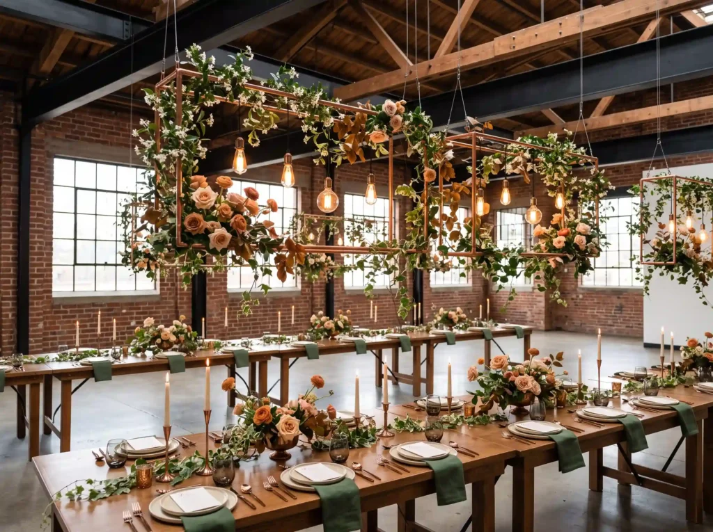 Copper Vine Suspension Inspiration This design Copper vine suspension design K