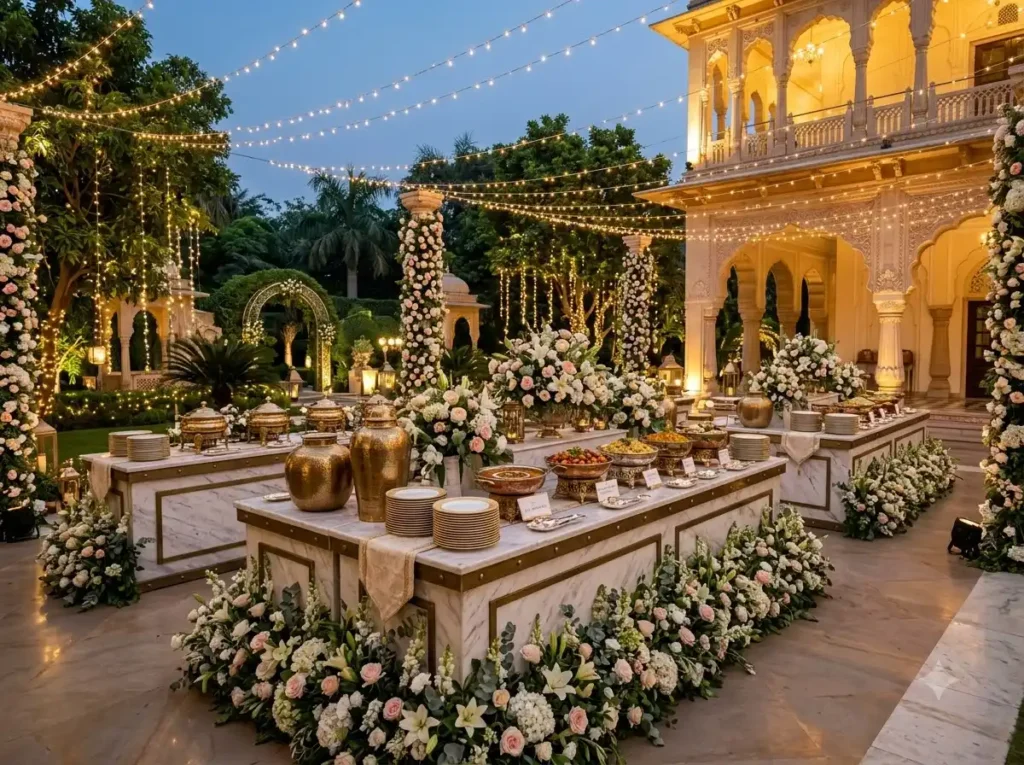 Palace Garden Vegetarian Banquet Inspiration An Vegetarian banquet in palace garden