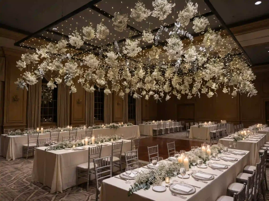 23 Hanging Wedding Flowers That Make Any Reception Feel Magical