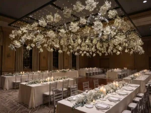 23 Hanging Wedding Flowers That Make Any Reception Feel Magical