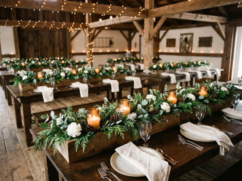Rustic Candle Box Centerpieces Inspiration Repu Rustic candle box centerpieces K