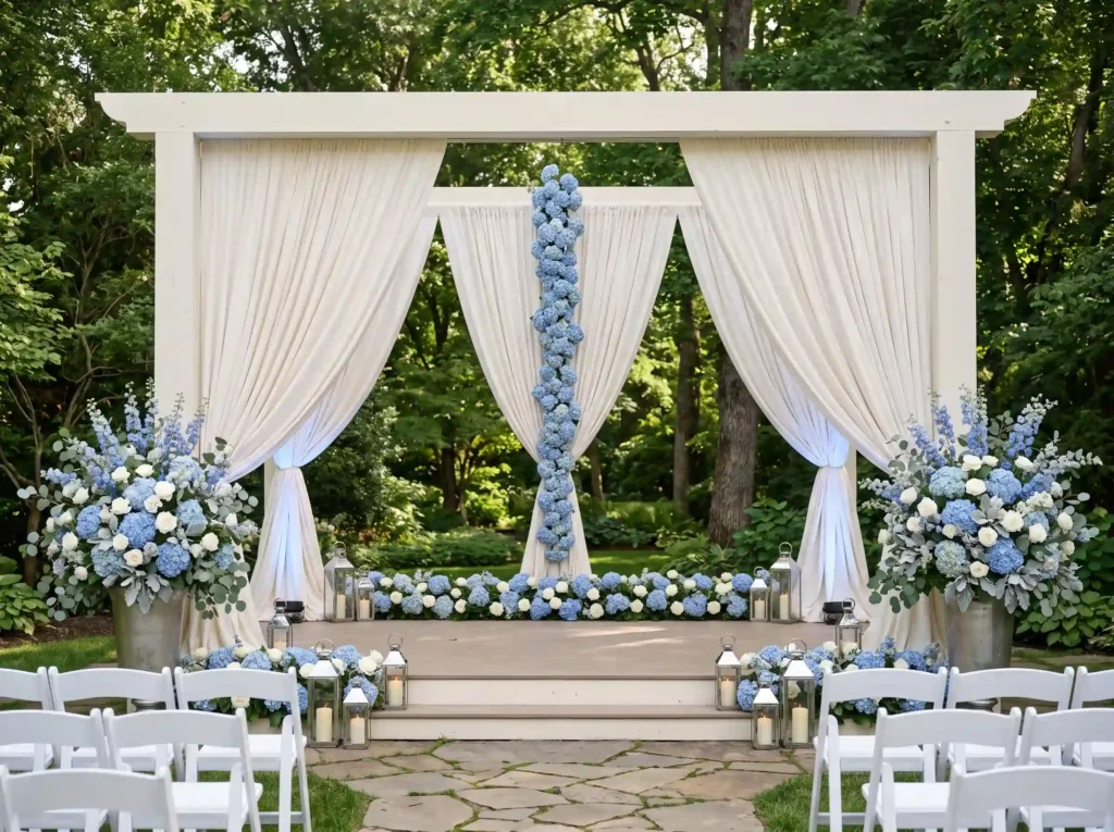 Blue Hydrangea Garden Stage Inspiration A fresh Blue hydrangea garden stage K