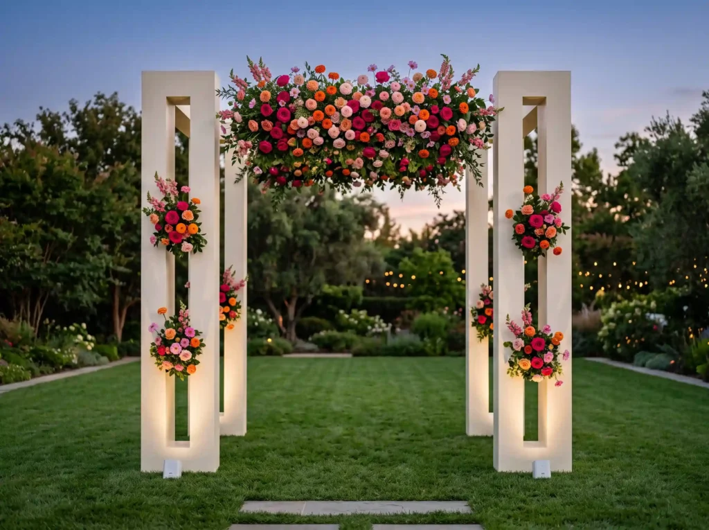 Modern Wildflower Portal Inspiration A contempor Modern wildflower portal design K