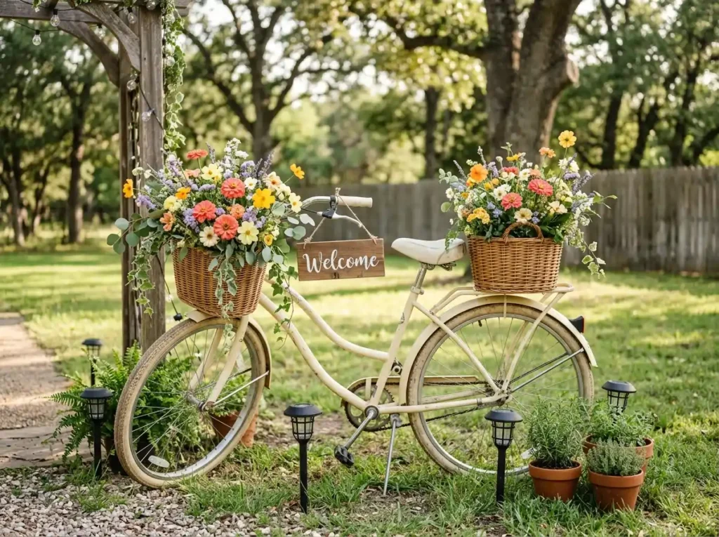 Wildflower Bicycle Display Inspiration Turn a th Wildflower bicycle display