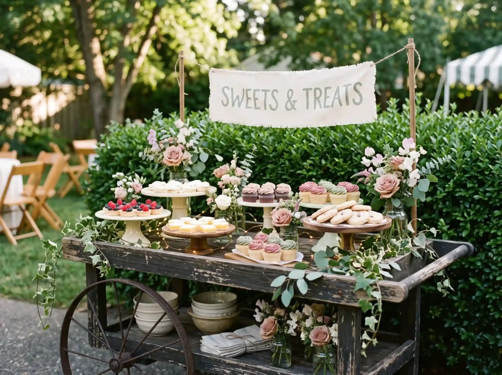 Garden Cart Dessert Display Inspiration The rus Garden cart dessert display K