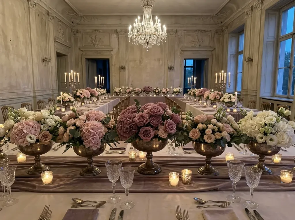 Grandmothers Garden Bouquet Inspiration The fin Vintage ballroom floral table de…